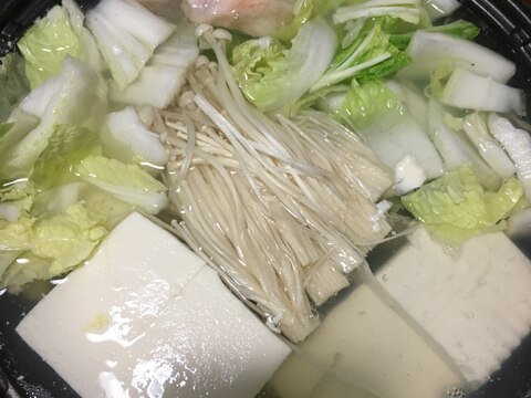 うちの湯豆腐